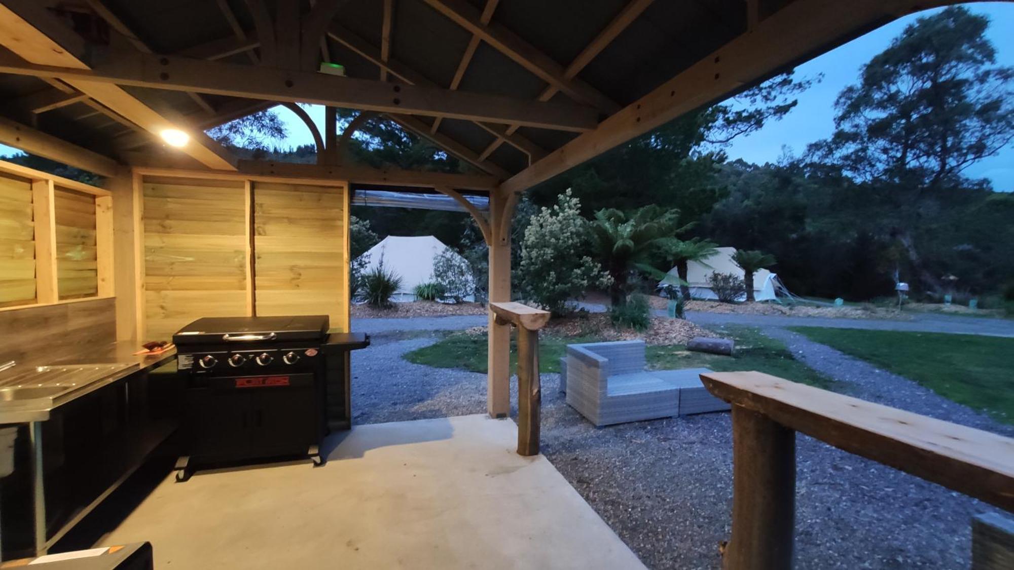 Glamping At Zeehan Bush Camp Exterior foto