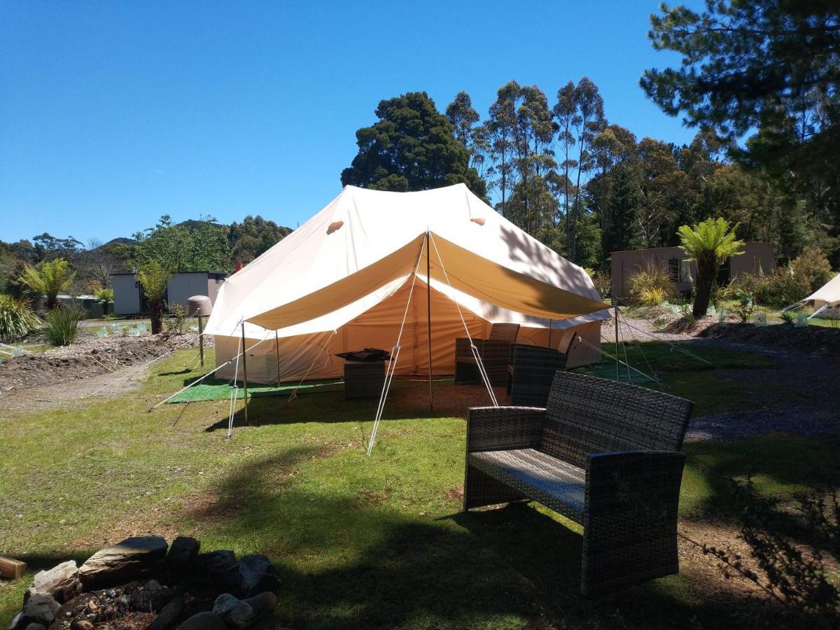 Glamping At Zeehan Bush Camp Exterior foto